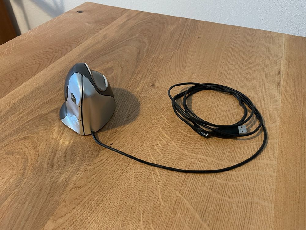 Evoluent VerticalMouse 4 – ergon. Maus, USB, Top-Zustand (Gebraucht) in ...