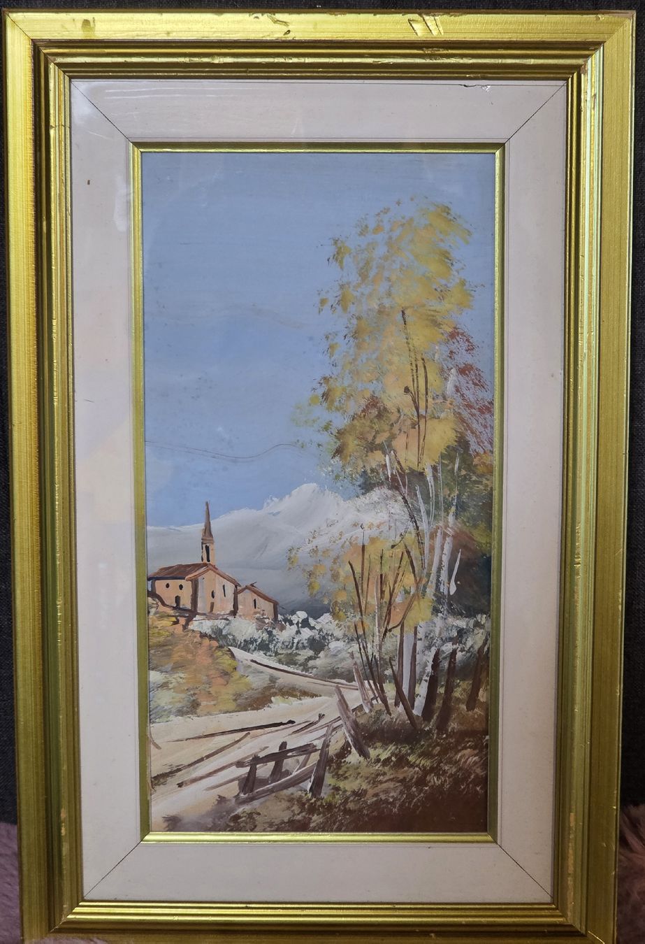 Dipinti: Ölgemälde einer hügeligen Landschaft – Usato da Rohrbach venduto da lod_m58r