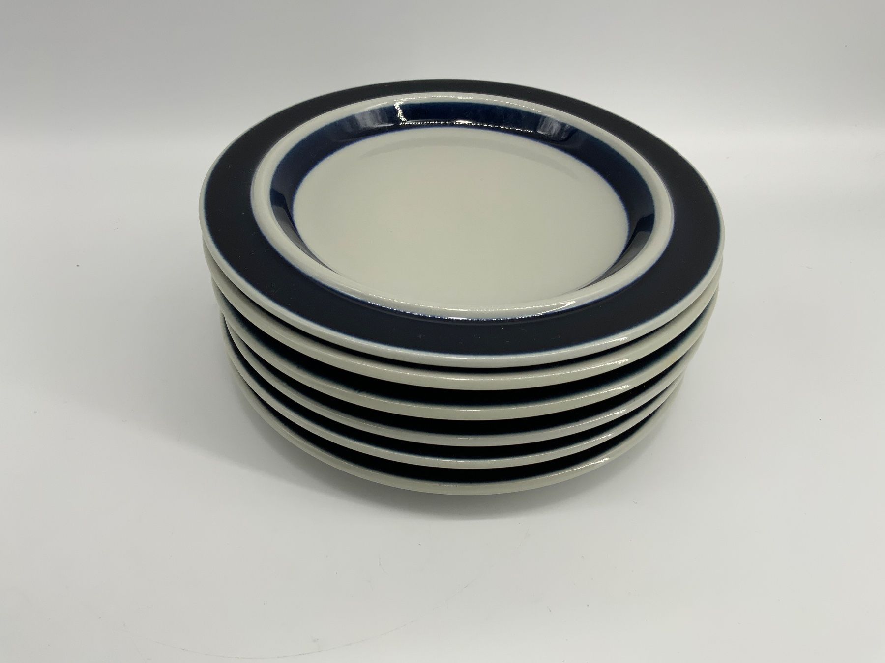 Rörstrand Piatti: 6 Rörstrand Anemonen Teller 20 cm – Usato da Erlach venduto da silvia3235 4