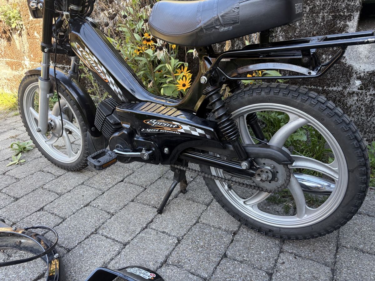 Tomos Ciclomotori: Mofa Tomos Sprint mit Ausweis – Difettoso da Latterbach venduto da Bbutz98 6