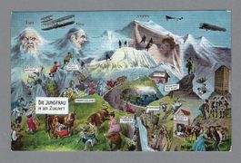 JUNGFRAU IN DER ZUKUNFT, BERGGESICHTER, *, SAUBER ERH.
