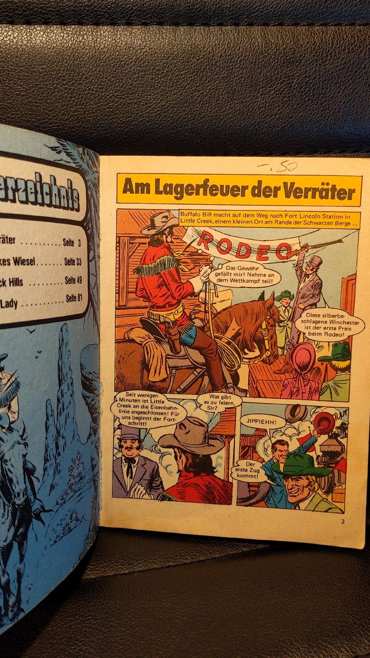 Fumetti: Buffalo Bill Comic-Buch Nr.2 von Bastei – Usato da Niederscherli venduto da Mon_Art 2