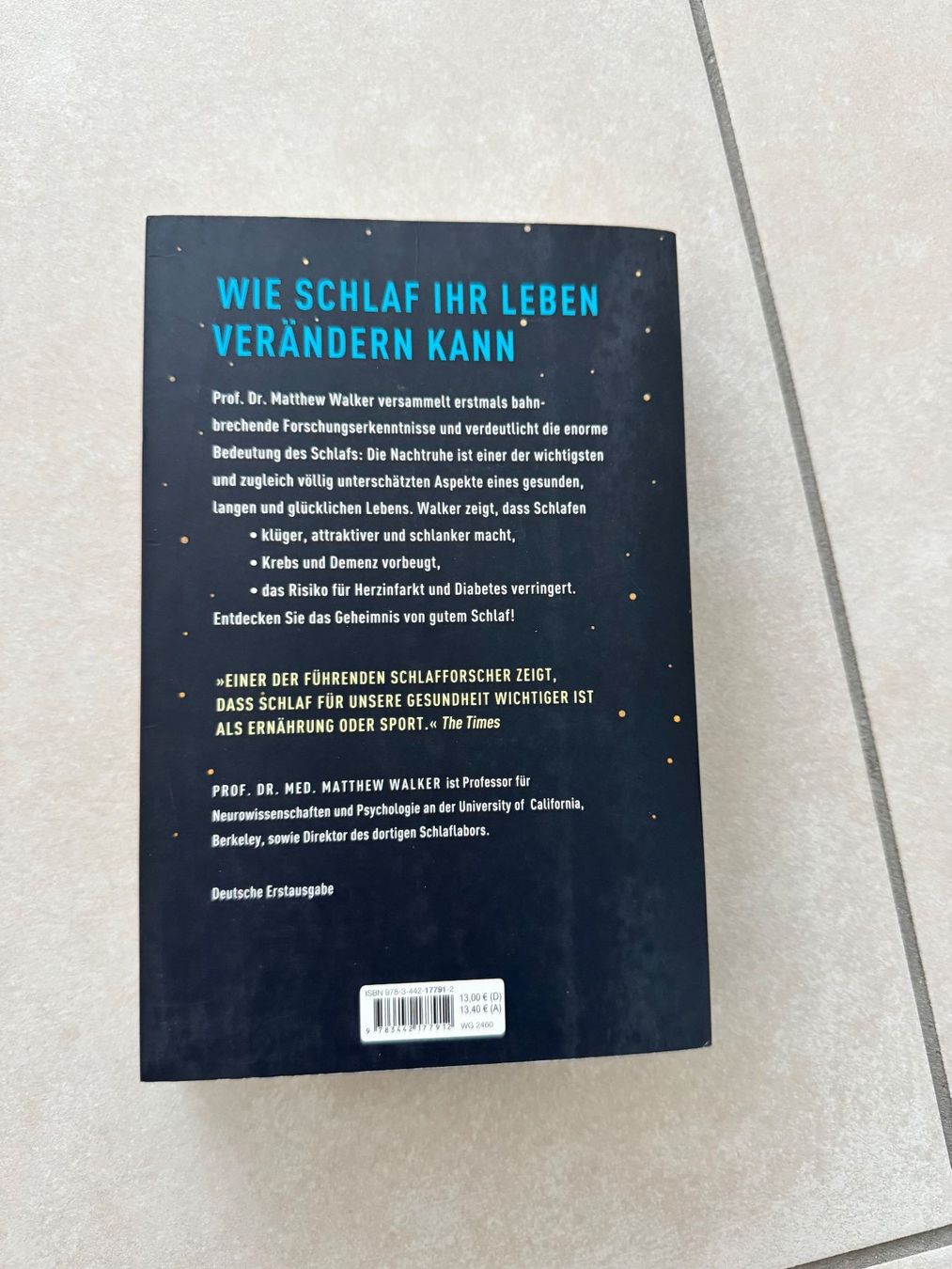 Libri: "Das grosse Buch vom Schlaf" – Usato da Meierskappel venduto da kev_nn8q 1