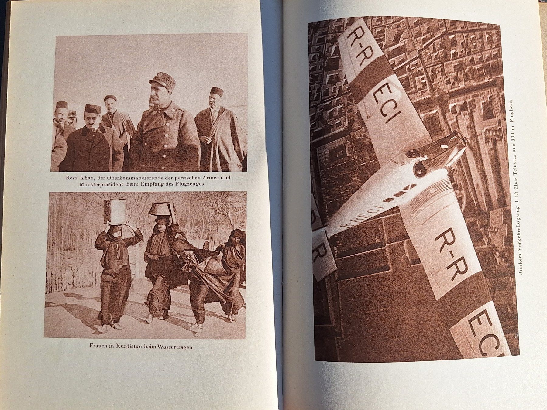 Libri: Antikes Buch "Persienflug" von Walter Mittelholzer, 1926 – Usato da Kriegstetten venduto da Justa 4