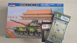 1:35 ZTZ 99B PLA MBT + 2x PE Teile - Hobby Boss 82440