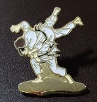 T224 - Pin 2 Judo Kämpfer