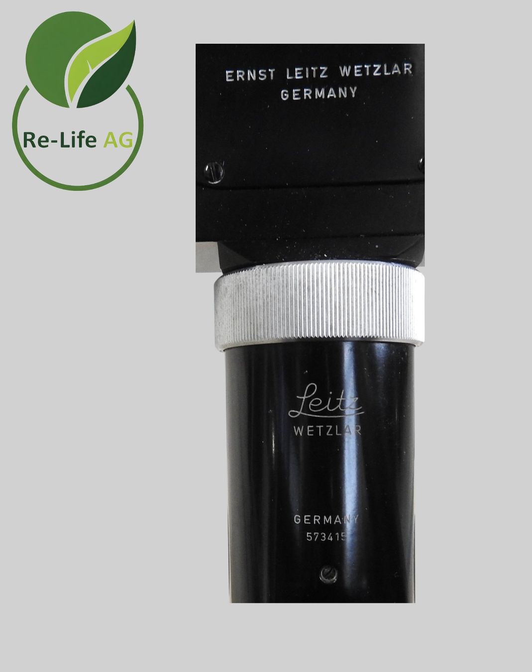 Leitz Mikroskopie: Leitz Wetzlar Vintage Inverted Optical Microscope – Gebraucht aus Reinach BL von Re-LifeAG_Labor 5