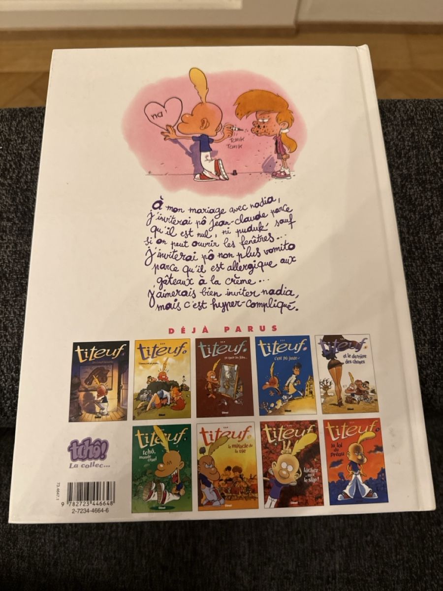Fumetti: BD TITEUF - TOME 10 - ÉDITION ORIGINALE 2004 – Nuovo (secondo la descrizione) da Genève venduto da Emorejac 3