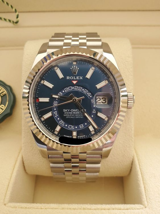 Rolex Skydweller Bleu 2023 neuve. Kaufen auf Ricardo