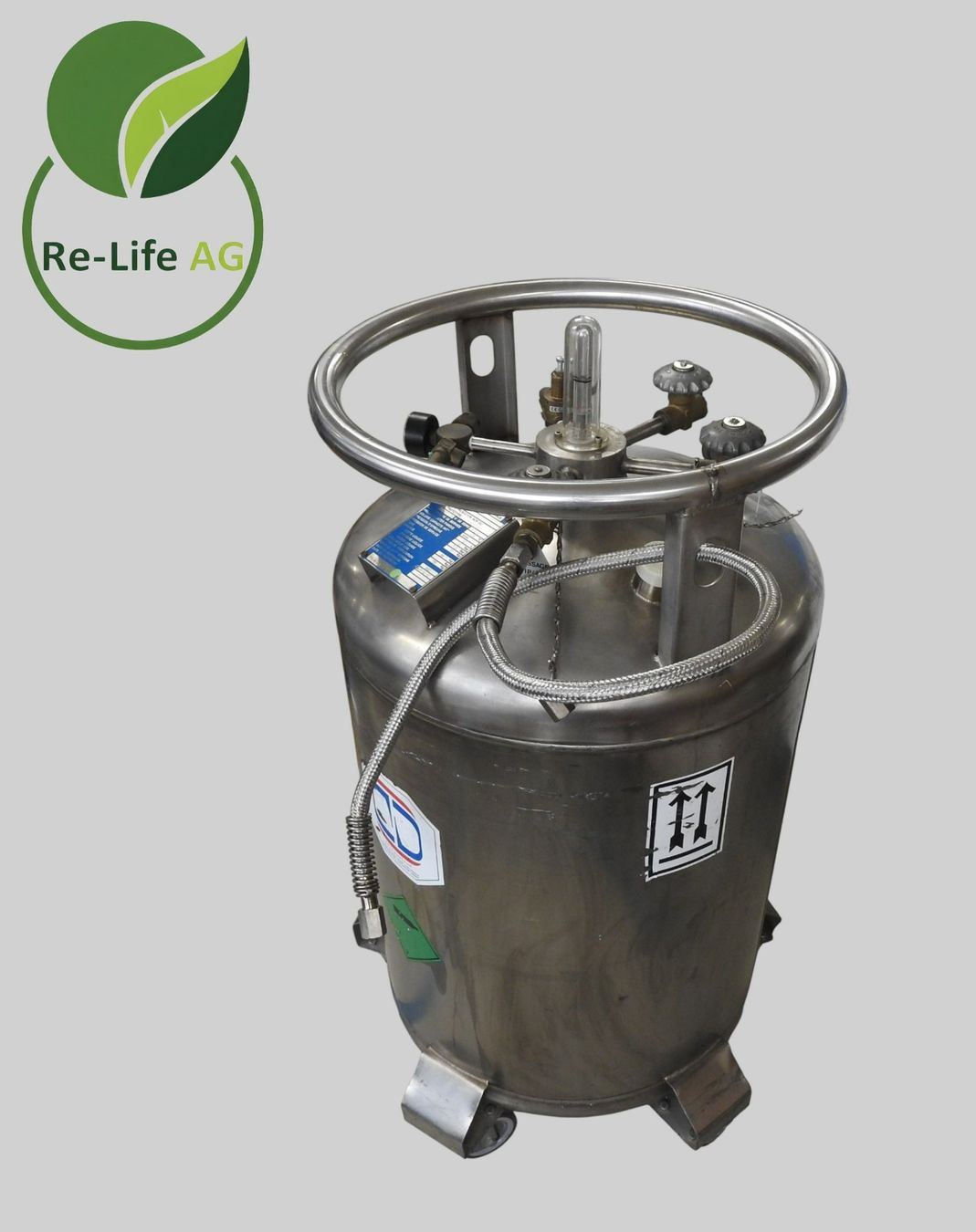 Accessori per altri veicoli: Cryo Diffusion RBP 120 VLN Liquid Nitrogen Tank – Difettoso da Reinach BL venduto da Re-LifeAG_Labor