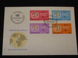OMS Neue Zeichnung 1975 FDC Nr. 36 - 39
