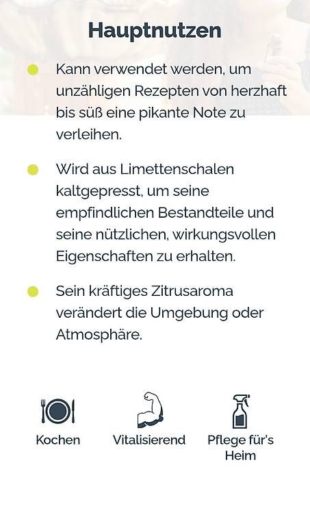Doterra Ätherische Öle: Dõterra Lime – Neu und originalverpackt aus Lyss von Infinia 2