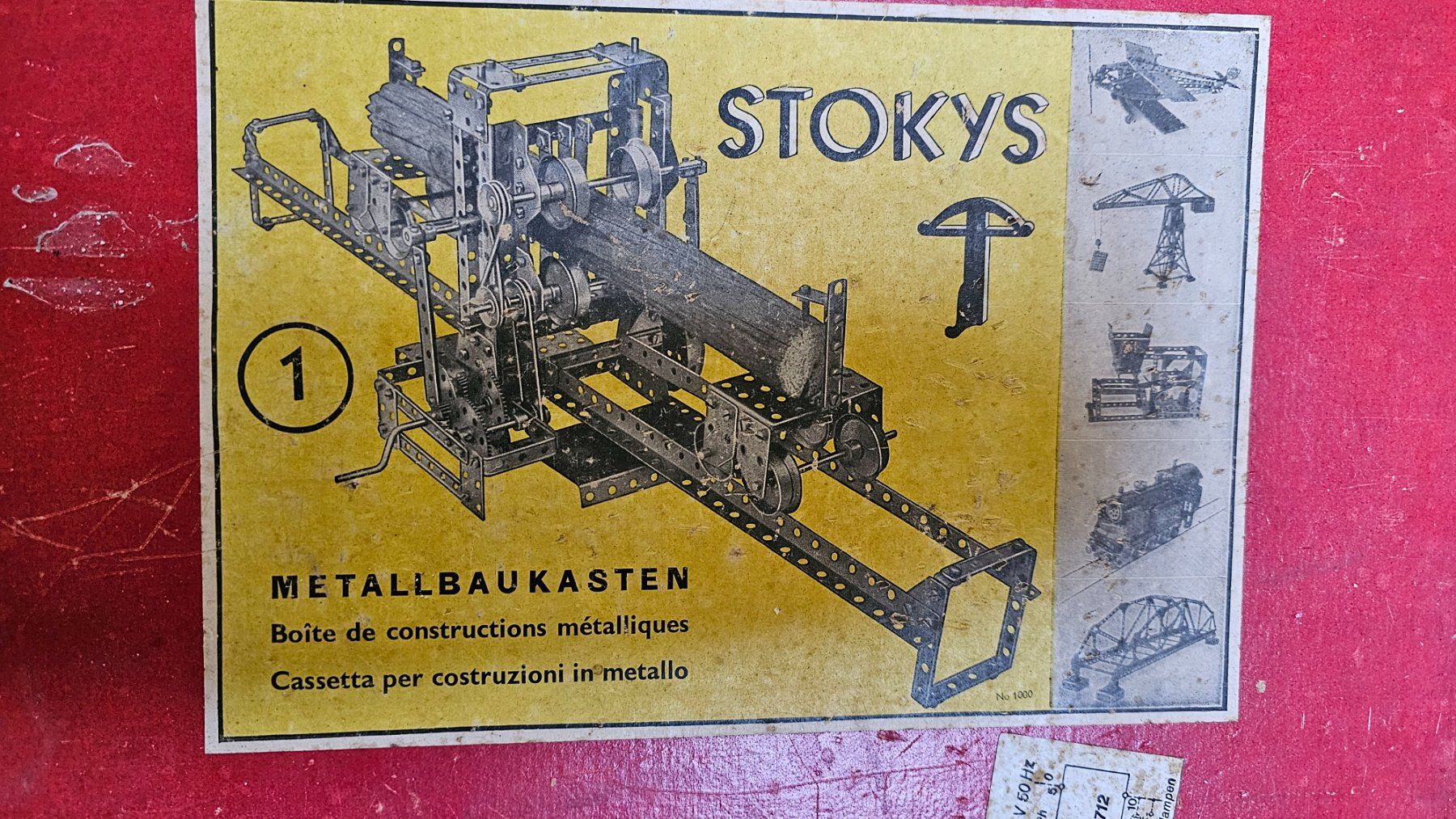 Stokys Kit di costruzioni: STOKYS Nr. 1 Metallbaukasten – Usato da Rorschacherberg venduto da Scharfeegge