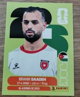 Ibrahim Saadeh JOR 9 Panini FIFA World Cup 2026  ⚽🏆