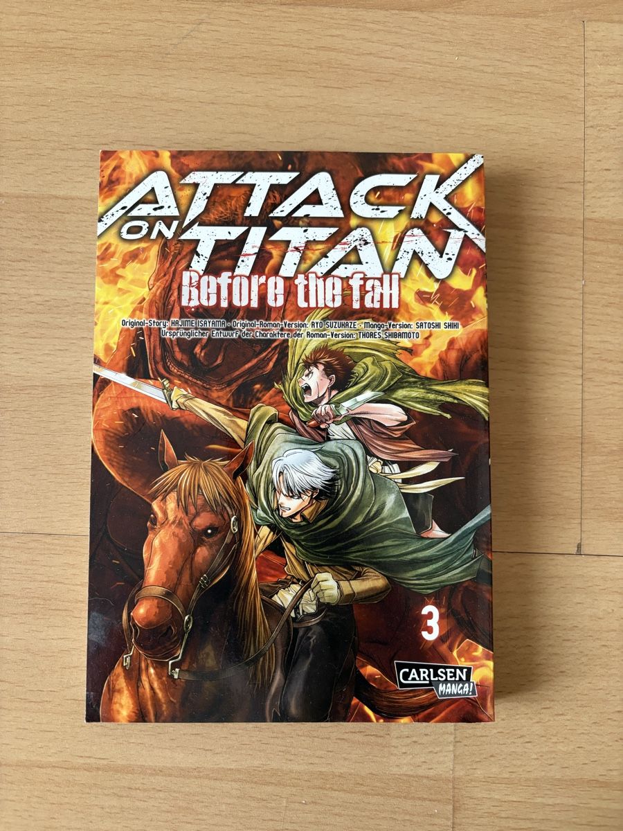 Fumetti: Mangas Attack on Titan Before the fall Vol 2+3 Deutsch – Usato da St. Antoni venduto da dazzxed 3