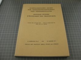 Schweizerisches Archiv Verkehrs-Wissensc