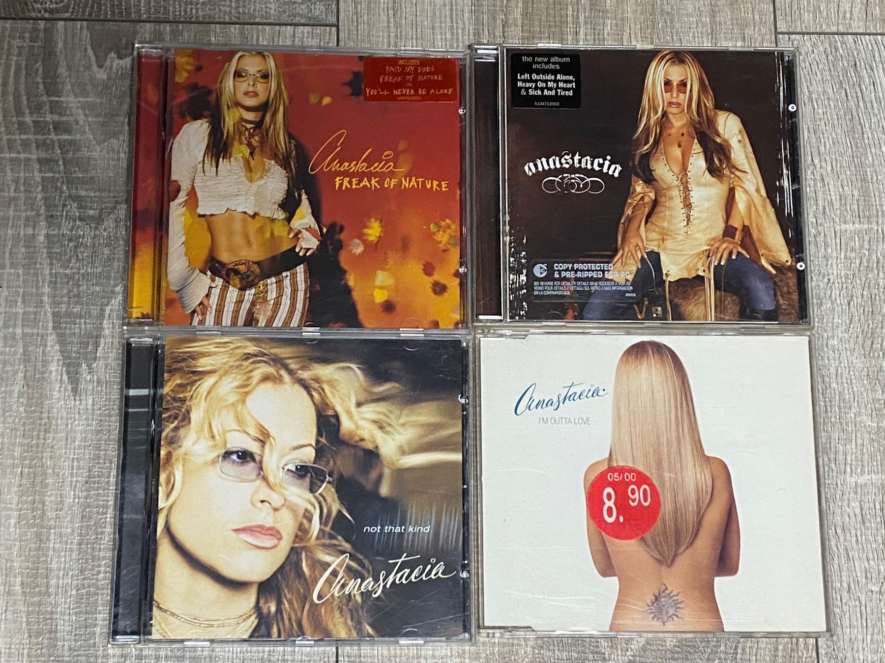 CDs: Anastacia - 4x – Gebraucht aus Muri b. Bern von AdidasCollector