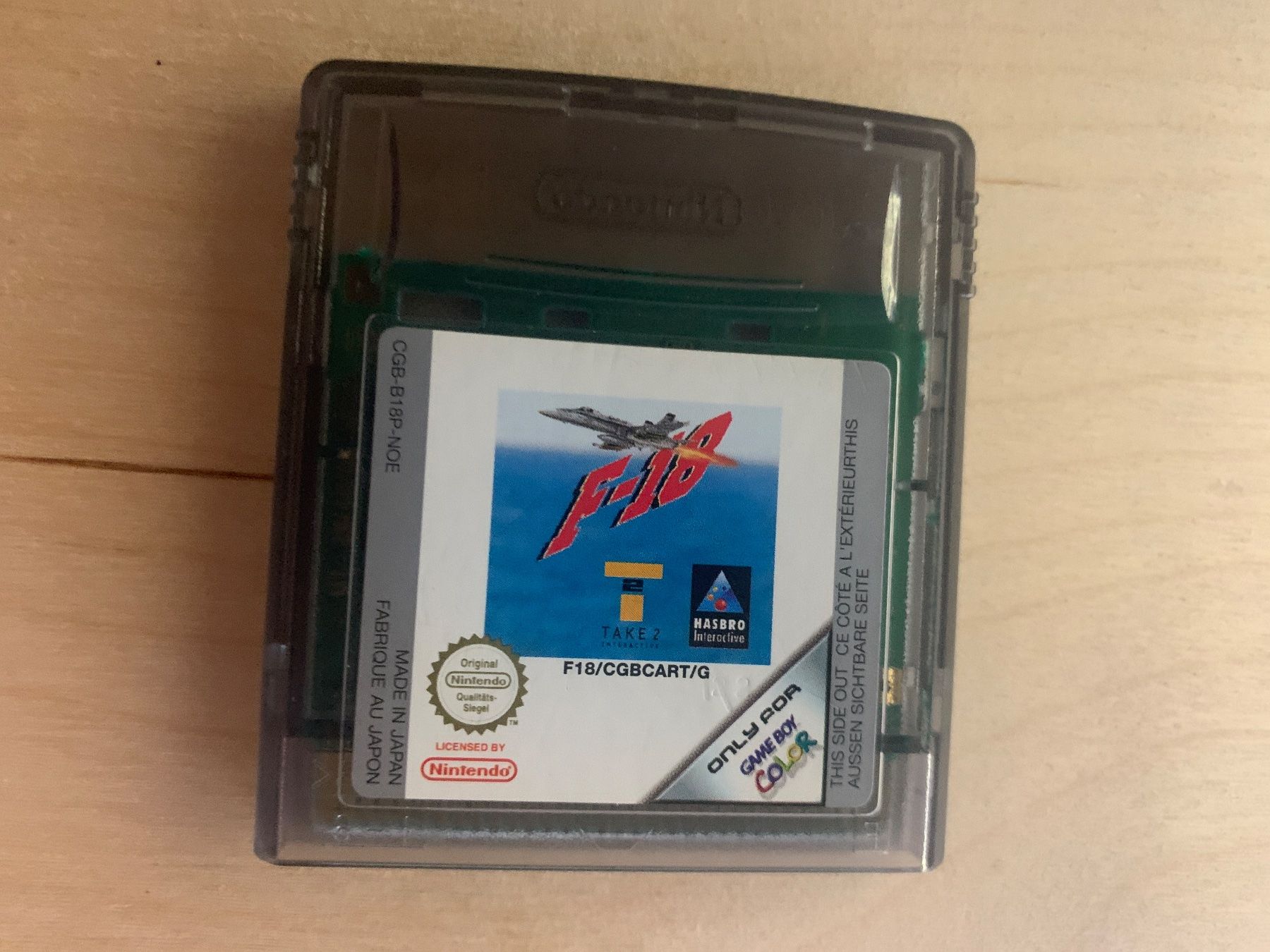 Spiele: F18 für Gameboy Color – Gebraucht aus Gebenstorf von RetroFuture