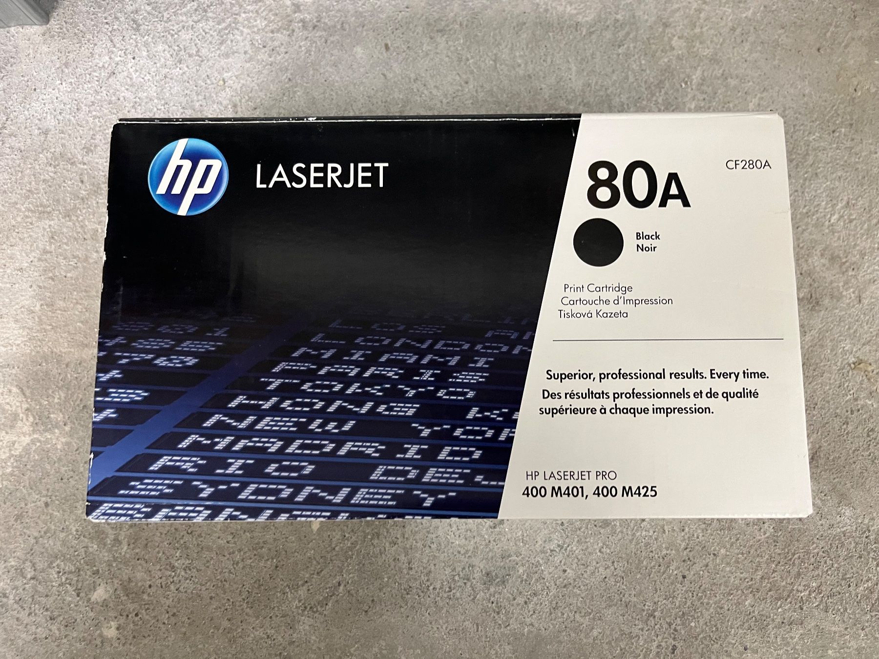 Hewlett Packard Cartucce per stampanti & toner: HP 80A Toner Schwarz (CF280A), Original – Nuovo (secondo la descrizione) da Zürich venduto da LiveLab