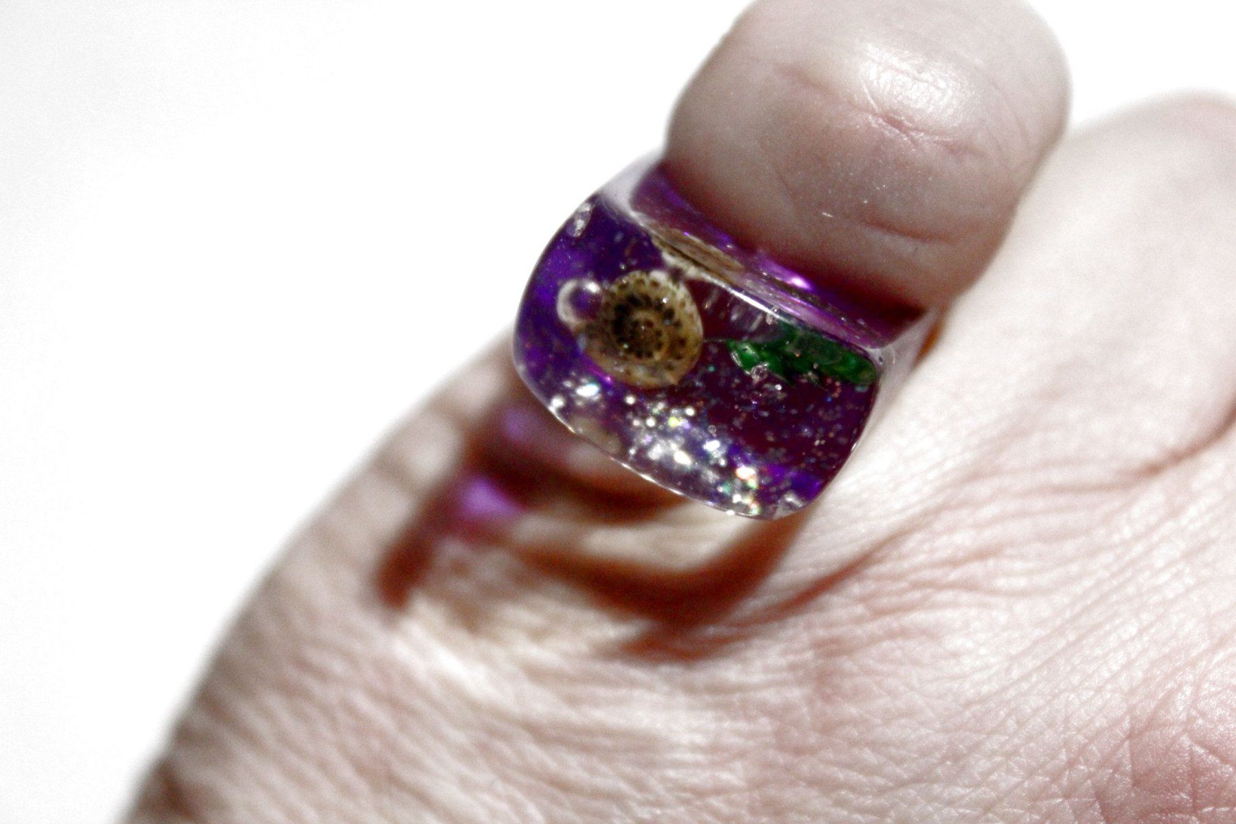 Ringe: Vintage Space-Age - Ring mit Muschel, Seestern, Seeigel, usw – Neu (gemäss Beschreibung) aus Bern von Vitaneuf 1