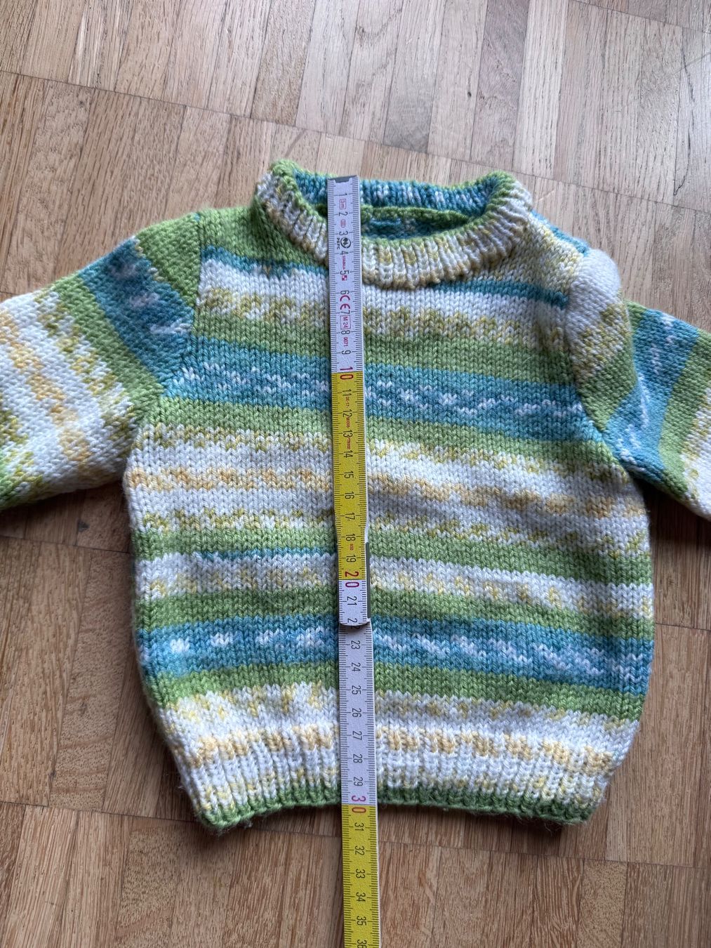 Pulls et sweat-shirts: Handgestrickter Kinder Pullover, Grösse 74/80, Wolle Mix – Neuf (Voir description) à Zürich par mybuybye 2