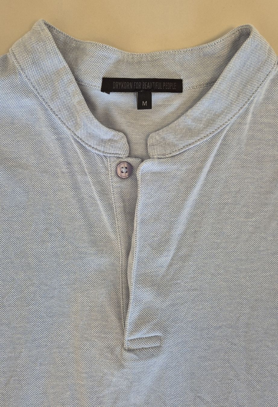 Drykorn Magliette Polo: DRYKORN Poloshirt Gr. M, hellblau – Usato da Ellikon a d Thur venduto da GQ84 1