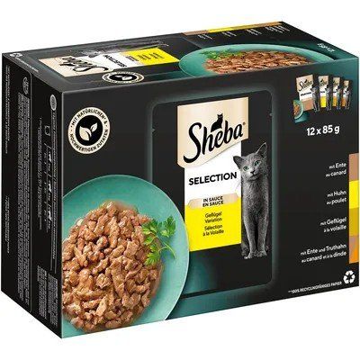 Futter: Sheba Selection (6x Multipack mit 12 Beuteln à 85gr) – Neu und originalverpackt aus Zürich von Dorothea3