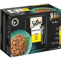 Sheba Selection (6x Multipack mit 12 Beuteln à 85gr)