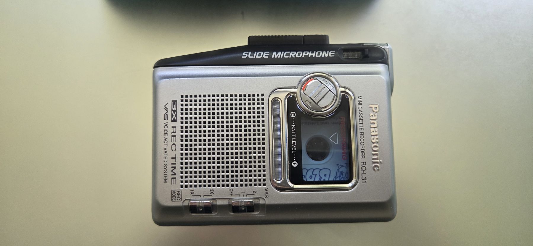 Panasonic Registratori: Panasonic RQ-L31 Mini Kassetten Recorder – Usato da Huttwil venduto da ser_gn9l 7