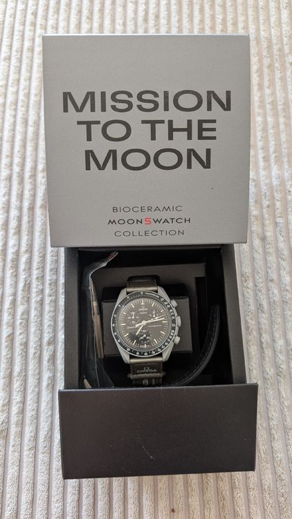 Swatch Orologi: Omega Moonswatch Mission to the Moon – Usato da Schaffhausen venduto da B.O.B