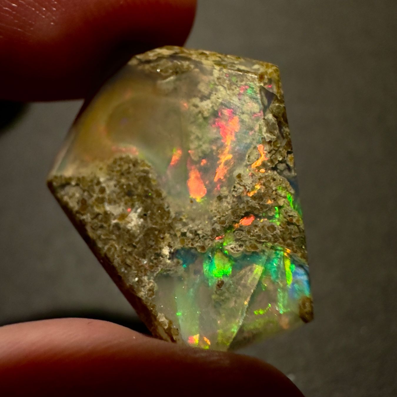 Pietre preziose: Natural Matrix Opal - 22 x 17 mm - 9.00 ct – Nuovo (secondo la descrizione) da Zürich venduto da Yoohooz 3