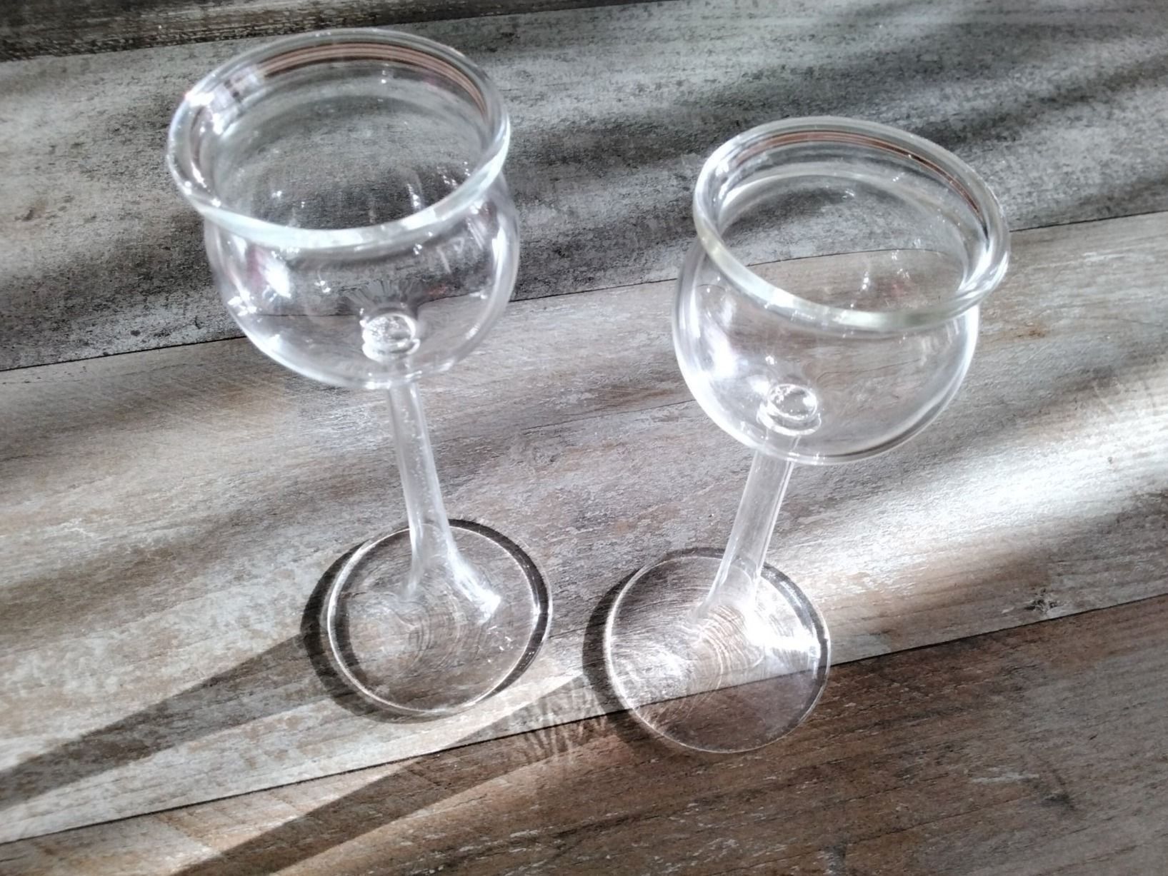 Kerzenständer: 2 EDLE GLAS KERZENSTÄNDER – Neu (gemäss Beschreibung) aus Biel/Bienne von dasi3 1