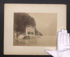 Fotografie Sisikon, Blick auf die Tells 