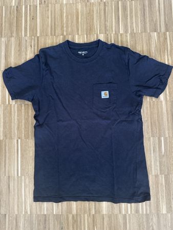 Carhartt T-Shirt mit Brusttasche schwarz Grösse M