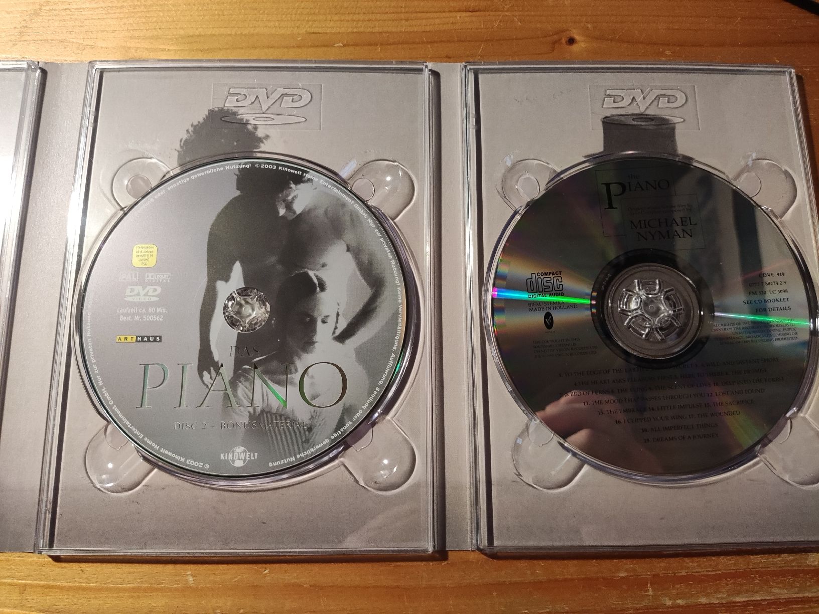 Tutti i DVDs: Das Piano - limitierte Sonderedition (DVD) – Usato da Oberembrach venduto da giu_7ksd 6
