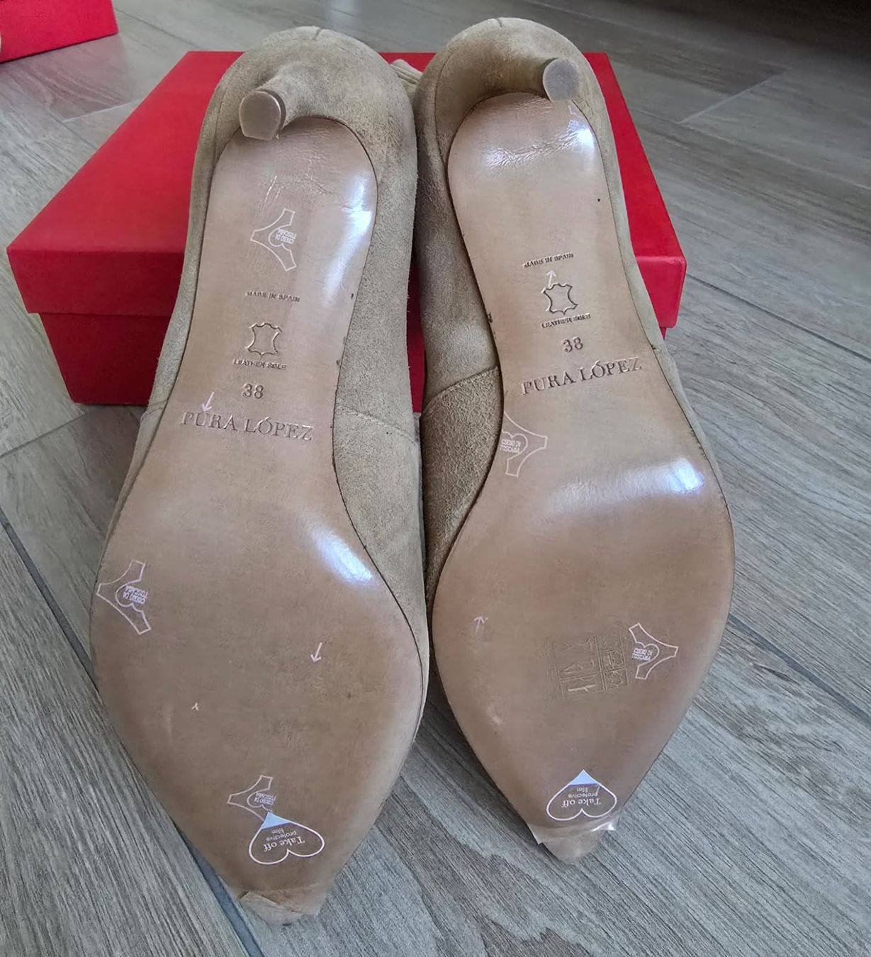 Scarpe da donna: Bottines en daim Pura Lopez – Nuovo e nell'imballaggio originale da Mont-sur-Rolle venduto da Senna85 3