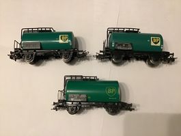 Märklin DB Tankwagen Nr. 4644 3 Stück schöner Zustand