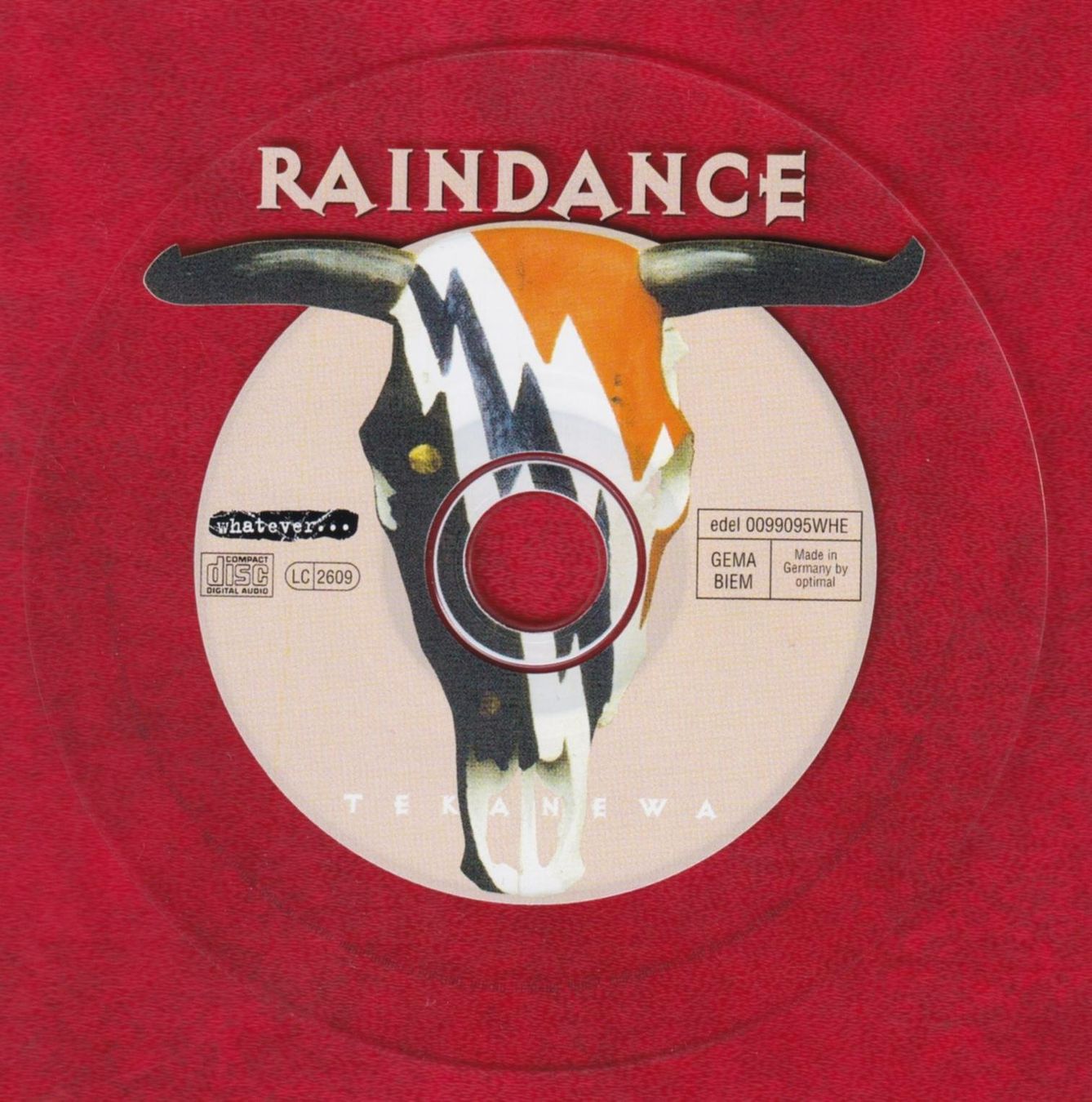 CD: Tekanewa - Raindance (CD-Single) – Usato da Zürich venduto da Pfluftl2000 1