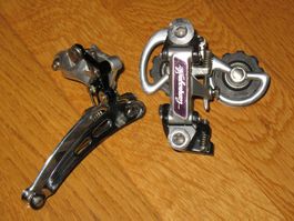 Vintage Rennrad Campagnolo Schaltwerk & Umwerfer