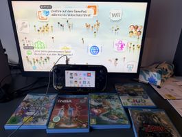 Wii U Zelda the windwaker limited edition + 5 spiele