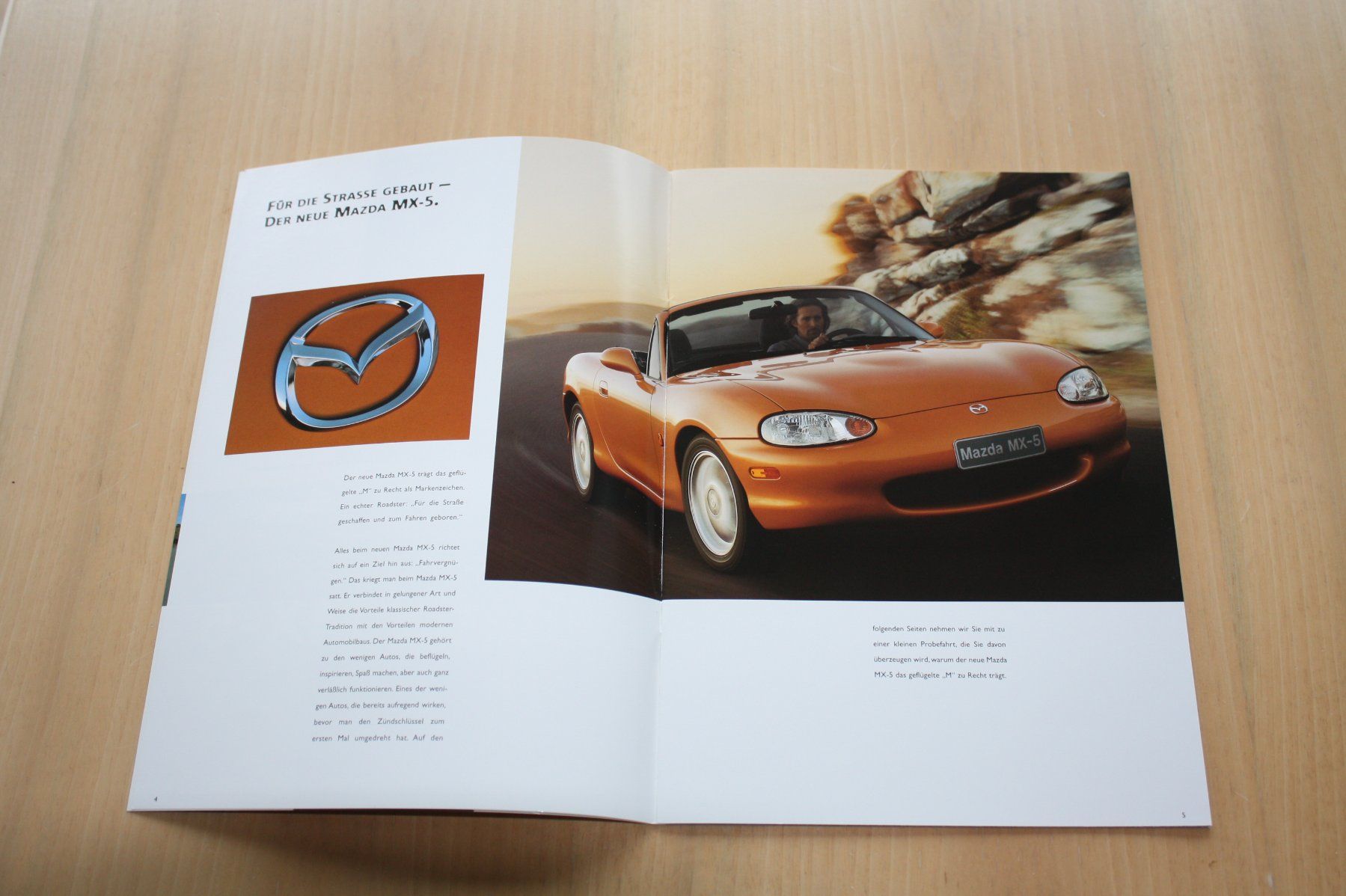 Mazda Documenti: Mazda MX-5 Prospekt 4/1998 – Usato da Wikon venduto da erwin400 1