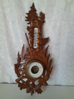 Appenzeller Wand Thermometer, 1922, Holz, 55 cm hoch, Top