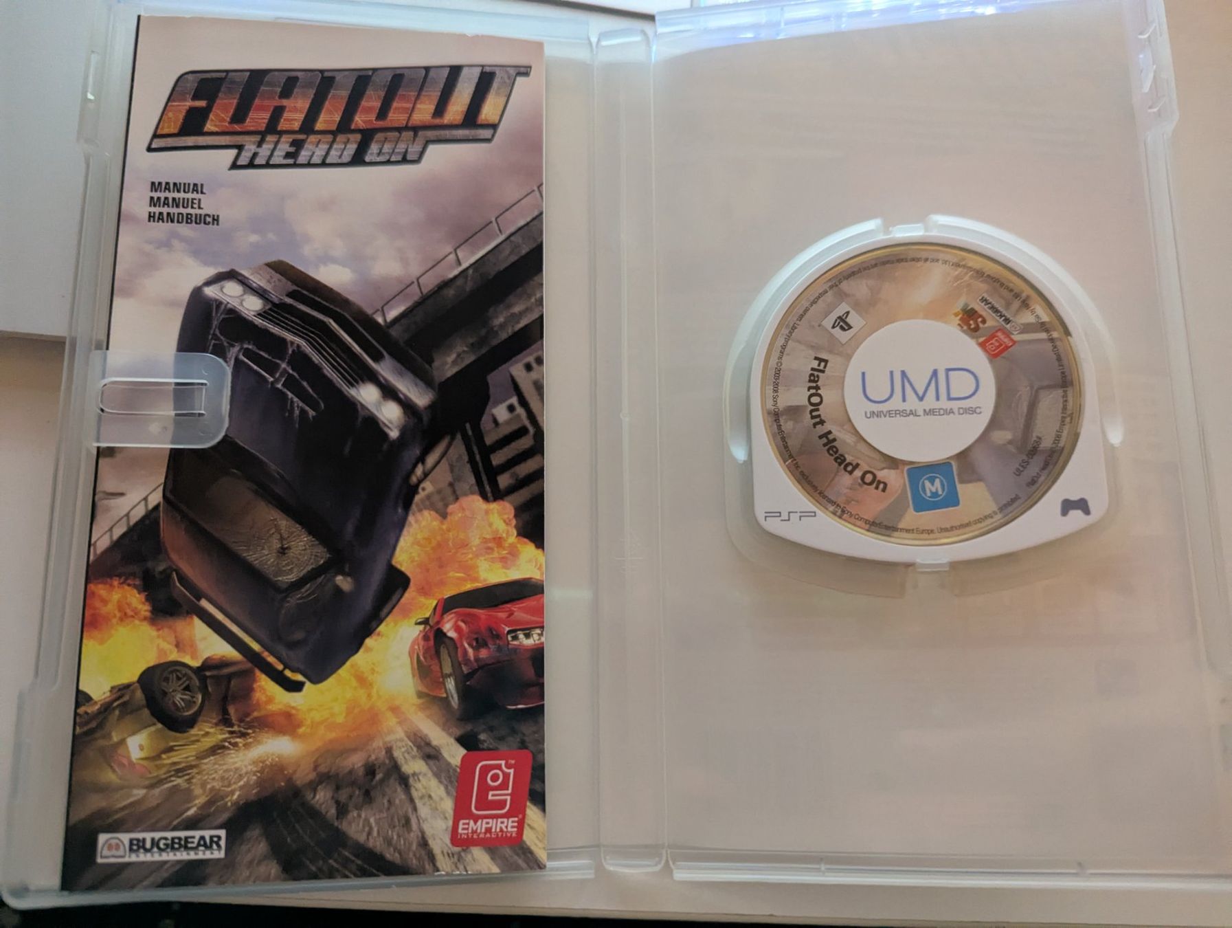 Sony Spiele: Flat Out Head On - Sony PSP Playstation Game – Gebraucht aus Hünenberg See von SpecialEditionGaming 2
