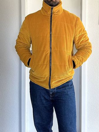 Cord Jacke - senf