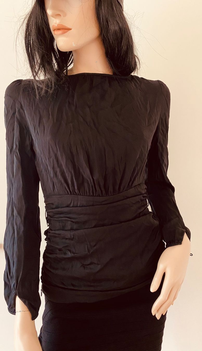 Camicette: Bluse Black Viscose – Usato da Walchwil venduto da Finibaci 5