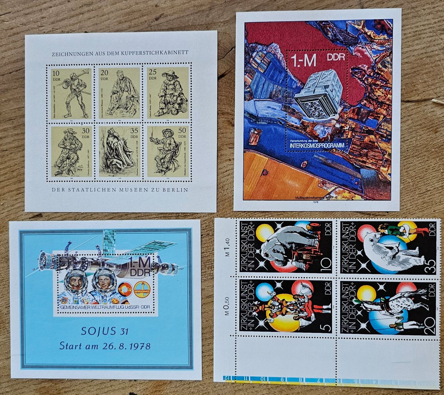 Tous les timbres: DDR 4 Blocks ** – Neuf (Voir description) à Les Valettes par Nuba1