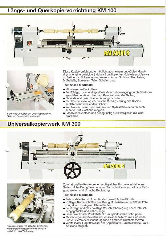 Tutte le macchine: Holzdrehmaschine Killinger KM 2000 S – Usato da Hallau venduto da Gulo 3
