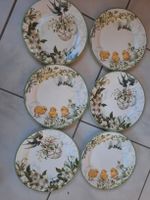 6 anciennes ASSIETTES à dessert