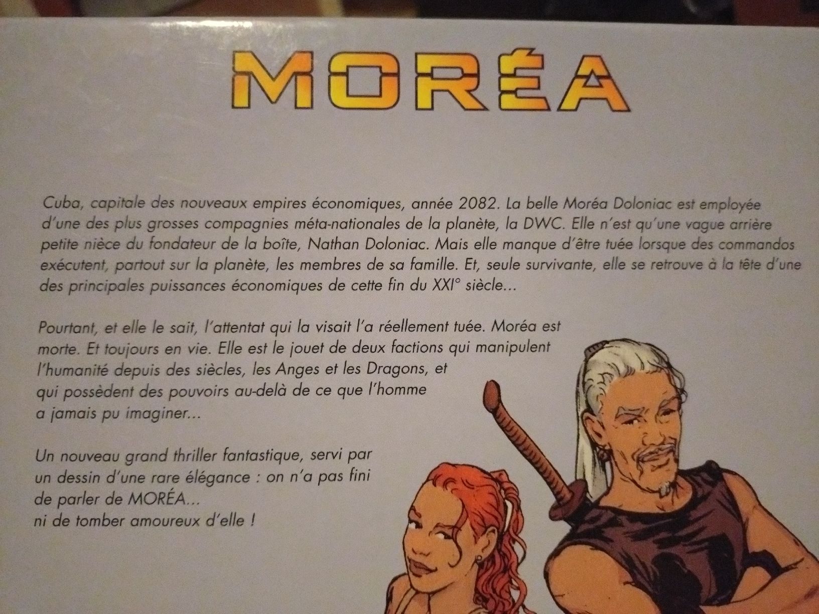Fumetti:  Moréa T1 - Le Sang des Anges EO TBE  – Usato da Farvagny-le-Grand venduto da LaCaverne 2