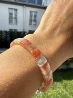 Arusha Sonnenstein Armband- Elastisch aus Tansania